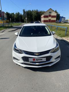 Седан Chevrolet Cruze 2017 года, 1540000 рублей, Сургут