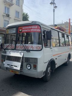 Городской автобус ПАЗ 3205 2015 года, 400000 рублей, Кемерово