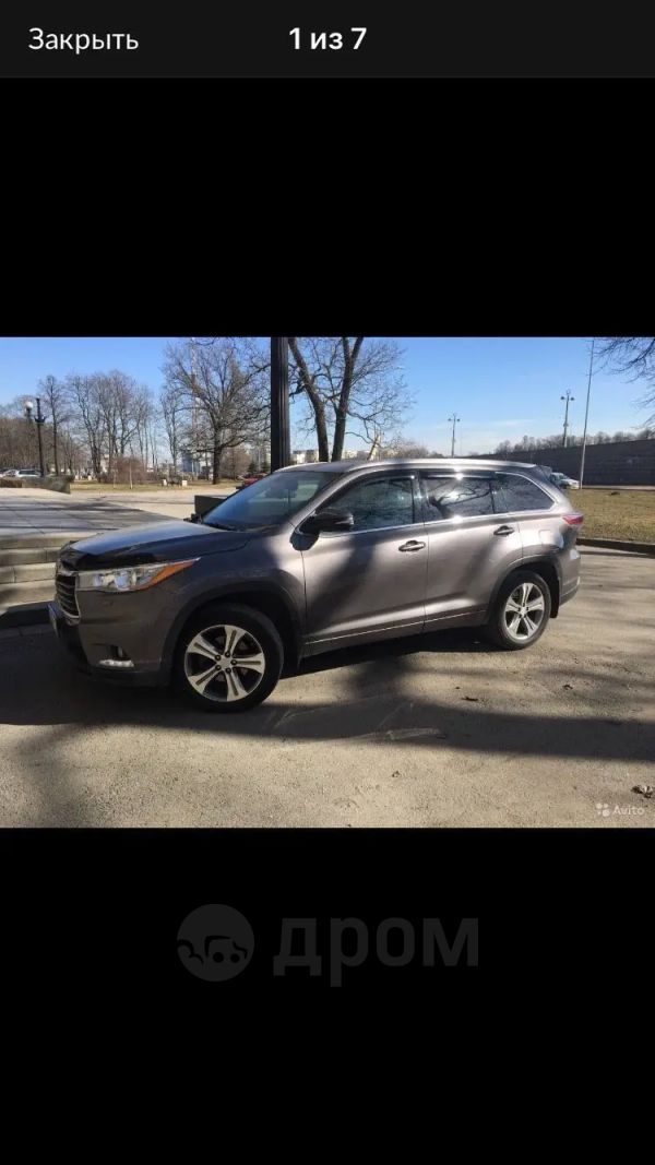 SUV   Toyota Highlander 2014 , 2500000 , 