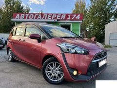 Минивэн или однообъемник Toyota Sienta 2016 года, 1396000 рублей, Челябинск