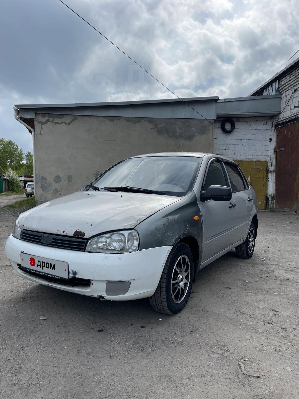 Авто ВАЗ Kalina 2010 года в Ирбите, Свердловская область, серебристый,  МКПП, седан, бензиновый, не на ходу или битый