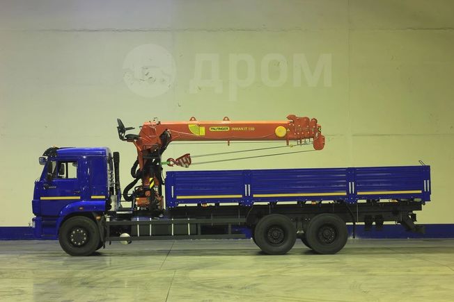 КАМАЗ 65117 на зимнике