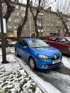 Седан Renault Logan 2015 года, 750000 рублей, Тюмень