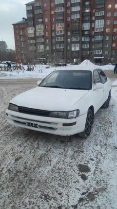 Седан Toyota Corolla 1992 года, 150000 рублей, Новосибирск