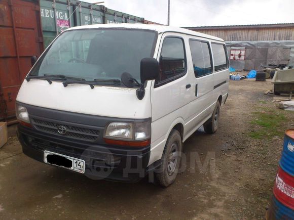    Toyota Hiace 2001 , 380000 , 