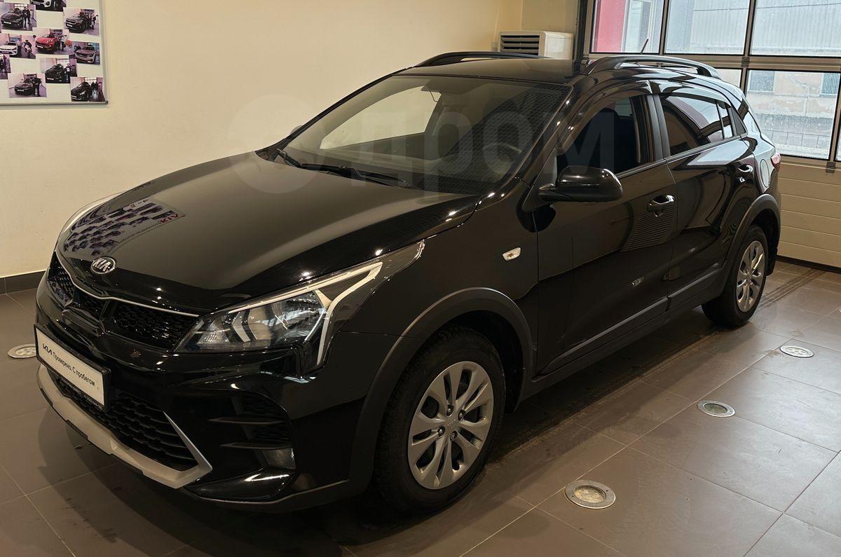Kia Rio X (X-Line) 2021 в Кургане, x2796; Вин номер на последней фото, 1.6  AT Luxe, с пробегом, 1.6 литра, черный