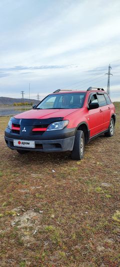 SUV или внедорожник Mitsubishi Outlander 2002 года, 700000 рублей, Кызыл