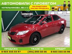 Седан Toyota Corolla 2011 года, 1099000 рублей, Красноярск