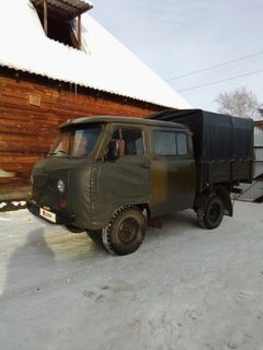 Бортовой тентованный грузовик УАЗ 452 1983 года, 469000 рублей, Шелехов