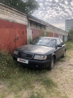 Седан Audi 100 1991 года, 140000 рублей, Воронеж
