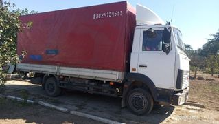 Бортовой тентованный грузовик МАЗ 437030-321 2007 года, 780000 рублей, Джанкой