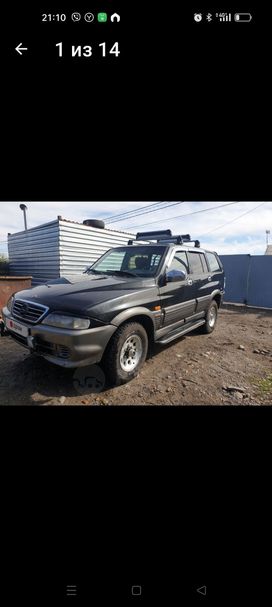 SUV   SsangYong Musso 2002 , 450000 , 