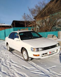 Седан Toyota Corolla 1993 года, 165000 рублей, Тулун
