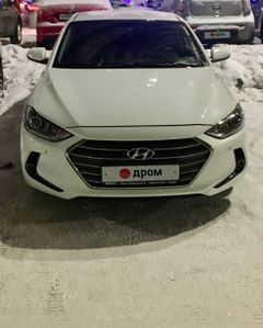 Седан Hyundai Elantra 2016 года, 1850000 рублей, Новый Уренгой