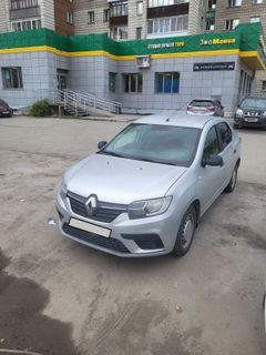 Седан Renault Logan 2019 года, 900000 рублей, Новосибирск