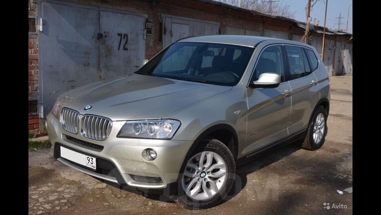 SUV   BMW X3 2011 , 1270000 , 