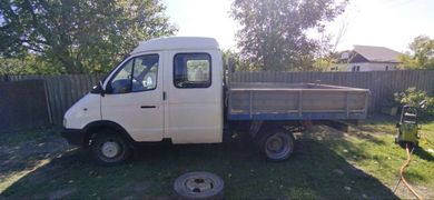 Бортовой тентованный грузовик ГАЗ 33023 2001 года, 330000 рублей, Калниболотская