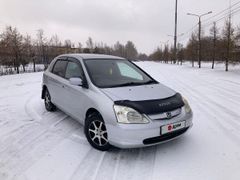 Хэтчбек Honda Civic 2001 года, 385000 рублей, Омск