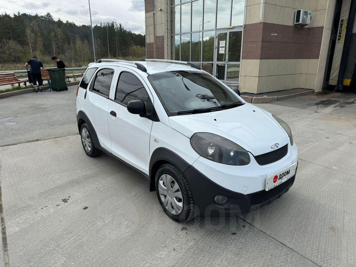 Chery indiS S18D 2011 в Екатеринбурге, белый, 1.3 литра, передний ...