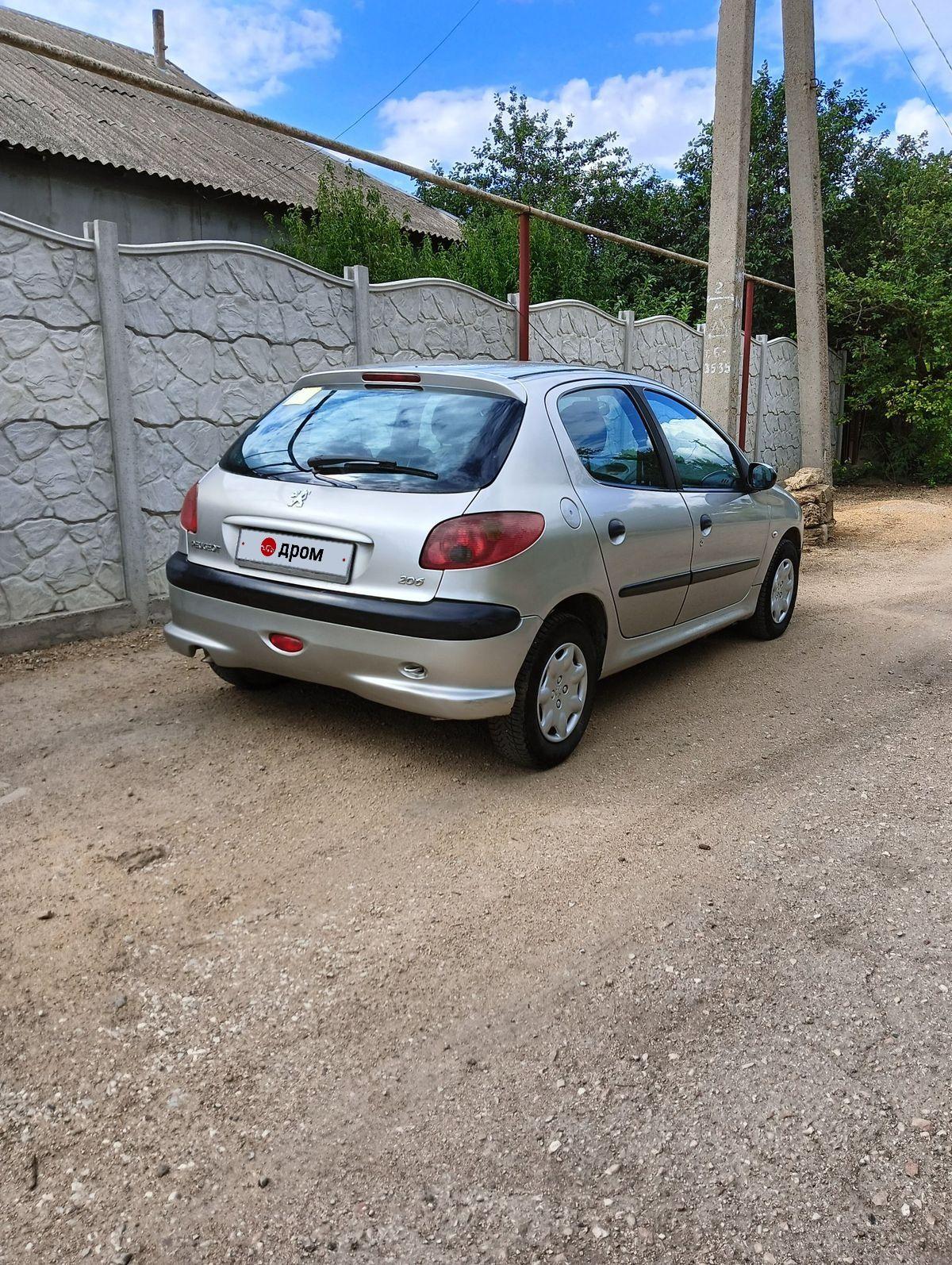Купить Peugeot 206 2007 в Симферополе, авто в хорошем состоянии вовремя ...