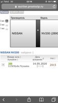    Nissan NV200 2015 , 610000 , 