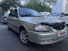 Седан Hyundai Accent 2003 года, 300000 рублей, Москва