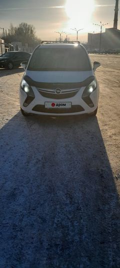 Минивэн или однообъемник Opel Zafira 2013 года, 1250000 рублей, Ленинск-Кузнецкий