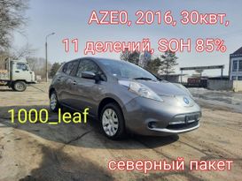  Nissan Leaf 2016 , 1028000 , 