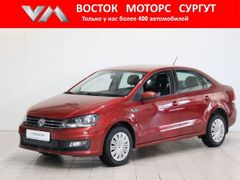 Седан Volkswagen Polo 2016 года, 1400000 рублей, Сургут
