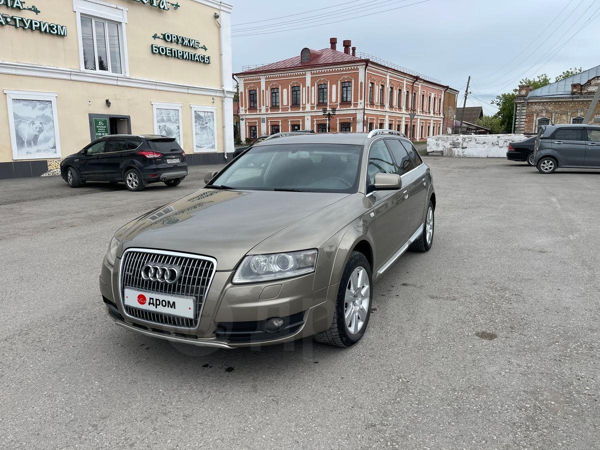 Продажа Audi A6 allroad quattro 2007 года в Куйбышеве, Цена на несколько  дней, с пробегом 278 тыс.км, 900 тыс.руб., автоматическая коробка, 4WD,  коричневый