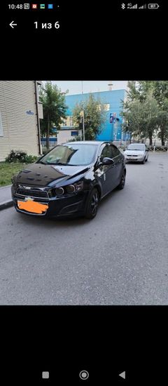 Седан Chevrolet Aveo 2014 года, 550000 рублей, Тюмень