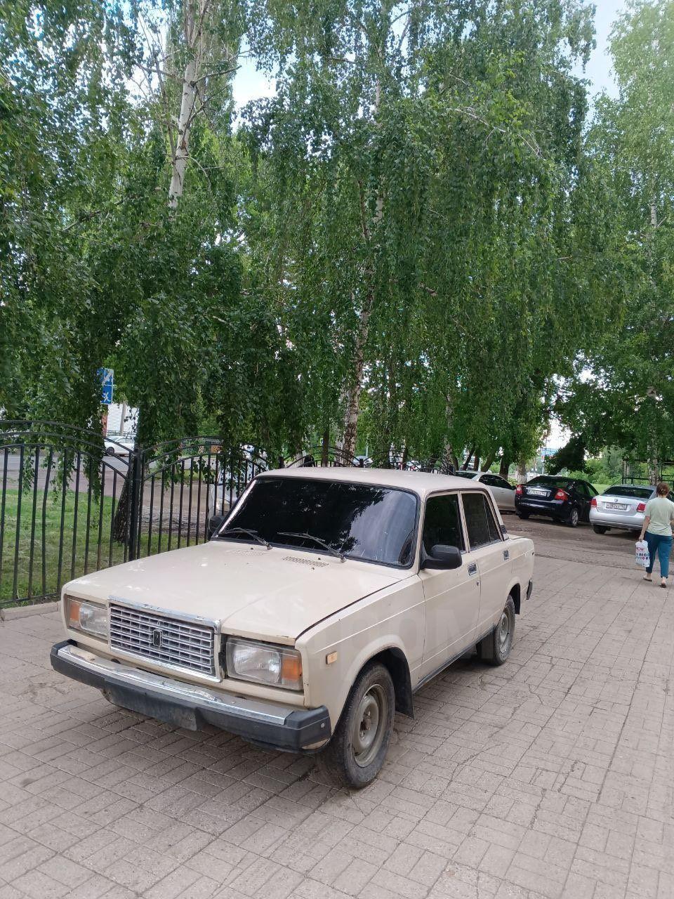 ВАЗ 2107 1995 год в Ишимбае, Продам ваз 2107, с пробегом 82 тыс.км, бу, без  документов, бензиновый, МКПП
