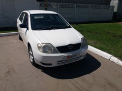 Седан Toyota Corolla 2001 года, 297000 рублей, Барнаул