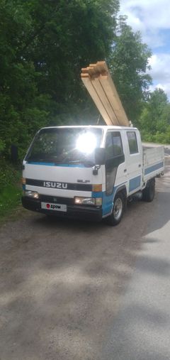 Бортовой грузовик Isuzu Elf 1991 года, 460000 рублей, Хабаровск