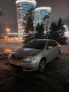 Седан Toyota Corolla 2001 года, 420000 рублей, Новосибирск