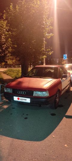 Седан Audi 80 1988 года, 135000 рублей, Омск
