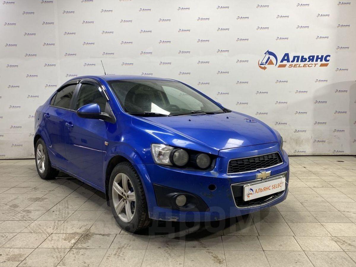 Купить Chevrolet Aveo 2012 в Чебоксарах, Хороший автомобиль с аккуратными  собственниками, седан, синий, МКПП, 1.6 л., передний привод, б/у, бензин,  1.6 MT LT