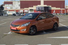 Седан Hyundai Solaris 2015 года, 1055000 рублей, Краснодар