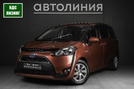 Минивэн или однообъемник Toyota Sienta 2016 года, 1390000 рублей, Красноярск