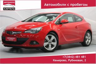 Хэтчбек 3 двери Opel Astra GTC 2012 года, 899000 рублей, Кемерово