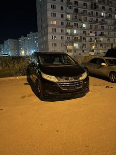 Минивэн или однообъемник Honda Odyssey 2014 года, 1050000 рублей, Новосибирск
