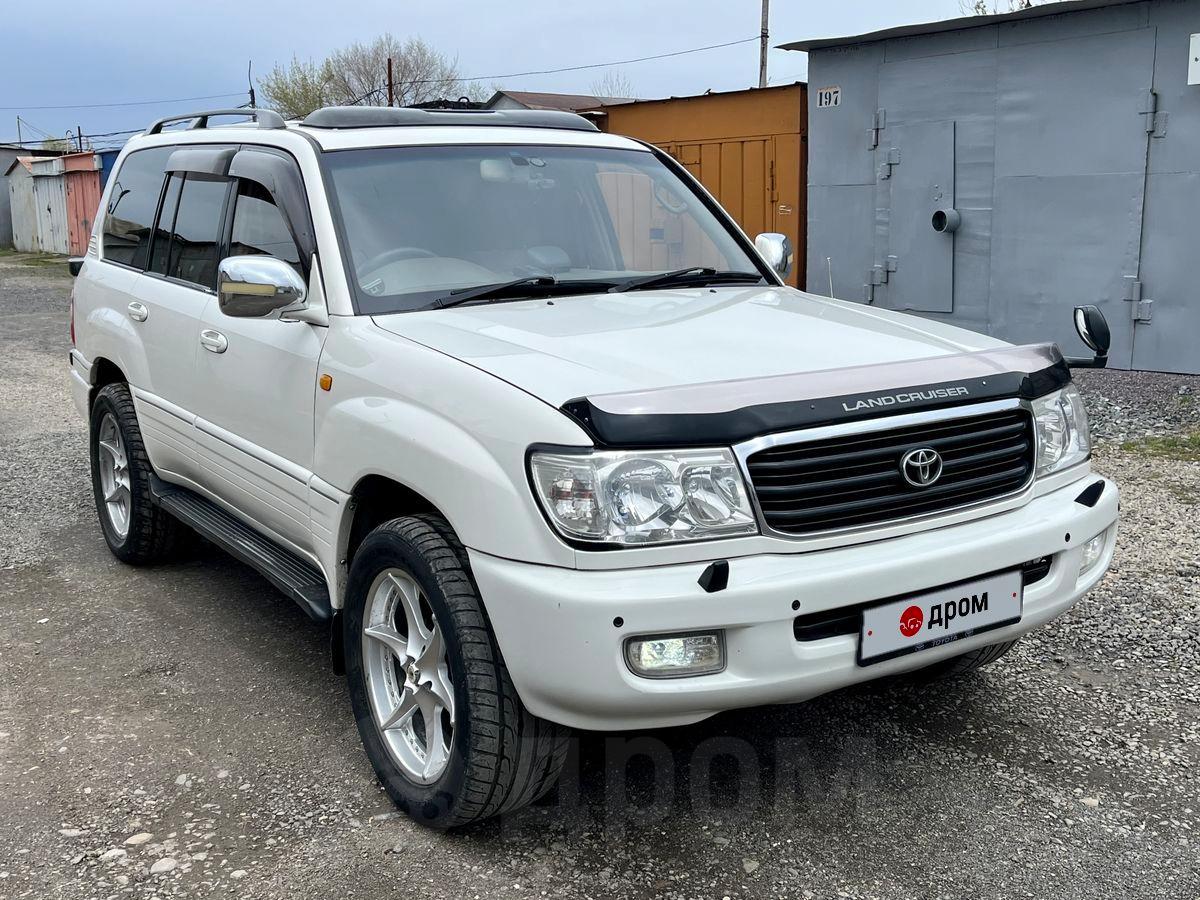 Продажа Toyota Land Cruiser в Комсомольске-на-Амуре, Звонить на второй  номер, джип/suv 5 дв., правый руль, полный привод, бензин, белый, 4700  куб.см, АКПП, 4.7 VX limited G selection active vacation type B 4WD