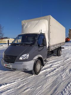 Бортовой тентованный грузовик ГАЗ 2834 LM 2013 года, 1200000 рублей, Ноябрьск