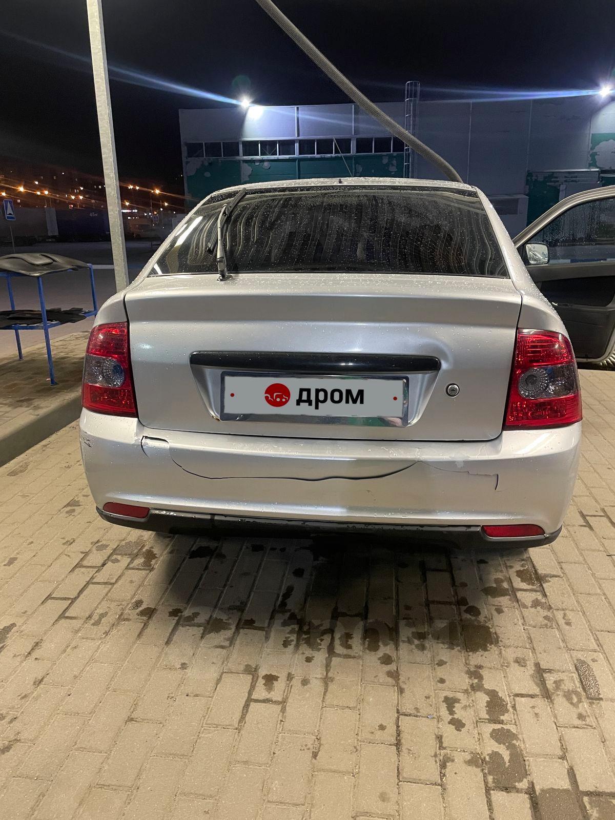 Авто Лада Priora 12г.в. в Липецке, По кузову есть небольшие жуки (фото  скину в личку, если нужно будет), серебристый, 1.6 л., коробка механическая  MT, бензин