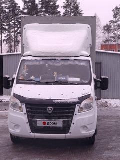 Бортовой тентованный грузовик ГАЗ ГАЗель Next 2014 года, 1700000 рублей, Минусинск