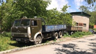 Бортовой грузовик КамАЗ 53212 1988 года, 500000 рублей, Владивосток